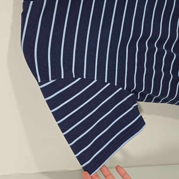 {Strange Planet} Men's Striped T-Shirt Alien Head Soft Nathan W Pyle - Picture 6 of 11